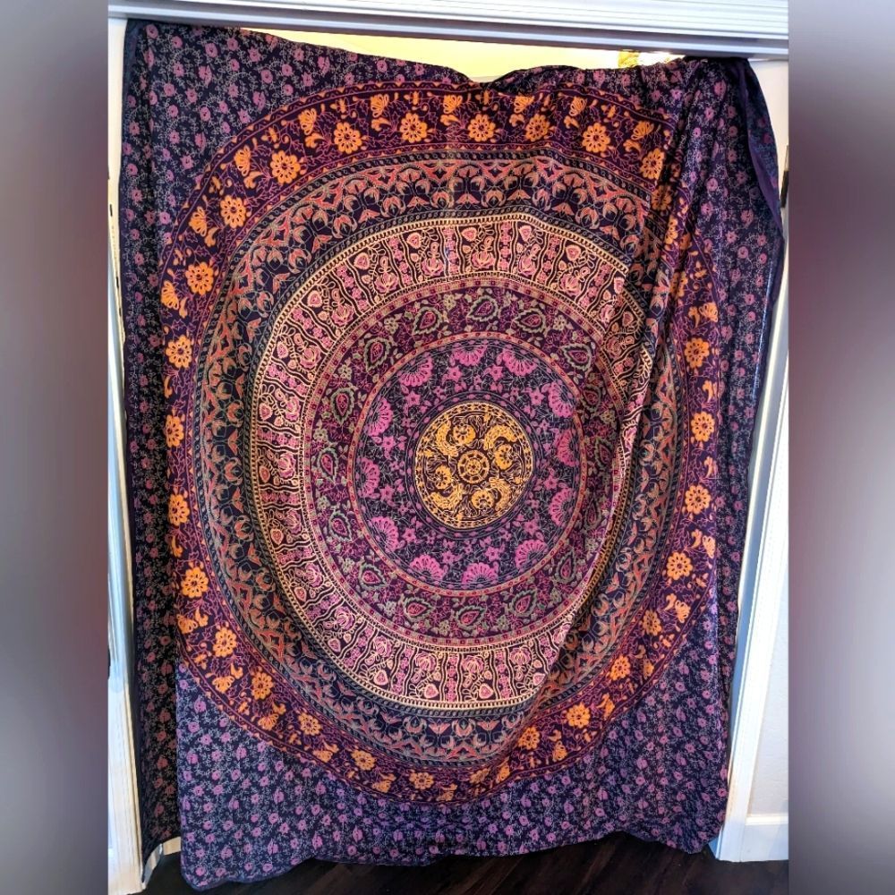 Bohemian Fabric Wall Hanging